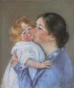 Mary Cassatt - A Kiss For Baby Anne 1897