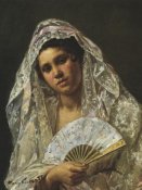 Mary Cassatt - A Seville Belle 1873