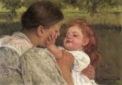 Mary Cassatt - Maternal Caress 1896
