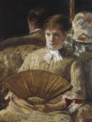 Mary Cassatt - Portrait Of A Lady 1877