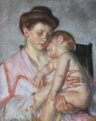 Mary Cassatt - Sleepy Baby 1910