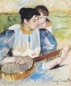 Mary Cassatt - The Banjo Lesson, 1894