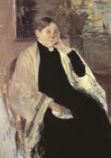 Mary Cassatt - The Artists Mother Katherine Kelso Johnston 1889