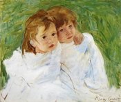 Mary Cassatt - The Sisters 1885