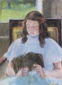 Mary Cassatt - Young Girl Reading 1908