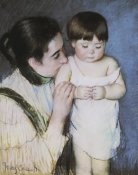 Mary Cassatt - Young Thomas And His Mother 1893