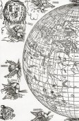 Albrecht Durer - Eastern Hemisphere Of The Terrestial Globe
