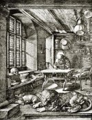 Albrecht Durer - St Jerome In His Cell 2