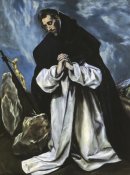 El Greco - Saint Dominic In Prayer