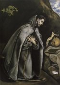 El Greco - Saint Francis Meditating