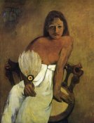 Paul Gauguin - Girl With A Fan