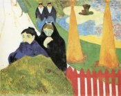 Paul Gauguin - Old Women At Arles