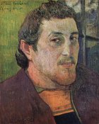 Paul Gauguin - Self Portrait Dedicated To Eugene Carriere
