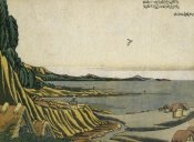 Hokusai - A Coastal View Of Noboto Beach At Low Tide 1800