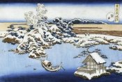 Hokusai - A View Of Sumida River In Snow