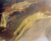 Gustav Klimt - Moving Water 1898