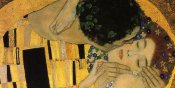 Gustav Klimt - The Kiss (detail 4)