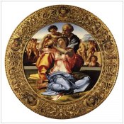 Michelangelo - Michelangela The Doni Tondo-3