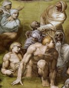 Michelangelo - Detail From The Last Judgement 8
