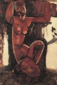 Amedeo Modigliani - Caryatid A