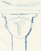 Amedeo Modigliani - Head Of Caryatid 1909