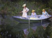 Claude Monet - Barque A Giverny