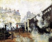Claude Monet - Pont De L'Europe 1877