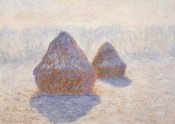 Claude Monet - Stacks Of Wheat Winter Effect