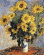 Claude Monet - Bouquet of Sunflowers, 1880