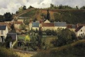 Camille Pissarro - View Of L'Hermitage Jalais Hills Pontoise 1867
