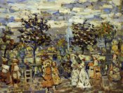 Maurice Brazil Prendergast - In The Luxembourg Gardens