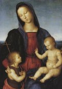 Raphael - Madonna And Child With St John