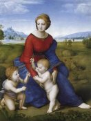 Raphael - Madonna And Child With St John 2