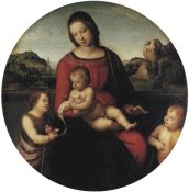 Raphael - Madonna And Child With Two Saints
