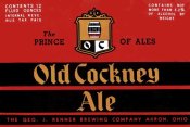 Vintage Booze Labels - Old Cockney Ale