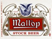 Vintage Booze Labels - Maltop Stock Beer