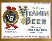 Vintage Booze Labels - Vitamin Beer