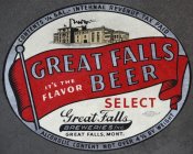 Vintage Booze Labels - Great Falls Beer