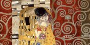 Klimt Patterns - The Kiss Pewter