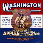 Retrolabel - Washington Brand Dehydrated Apples