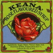 Retrolabel - Keana Rose Flavoured Syrup