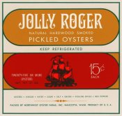 Retrolabel - Jolly Roger Pickled Oysters
