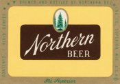 Vintage Booze Labels - Northern Beer