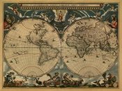 Johannes Blaeu - New & Accurate Map of the World