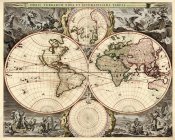 Nicolao Visscher - World Map
