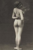 Vintage Nudes - Three-Quarter Pose in Stormy Setting
