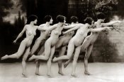 Vintage Nudes - Six Nude Dancers