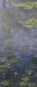 Claude Monet - Water Lilies (Nympheas) IV (center)