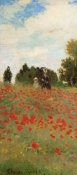 Claude Monet - Field Of Poppies (Les Coquelicots) 1873 (left)