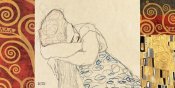 Klimt Patterns - Woman Resting
